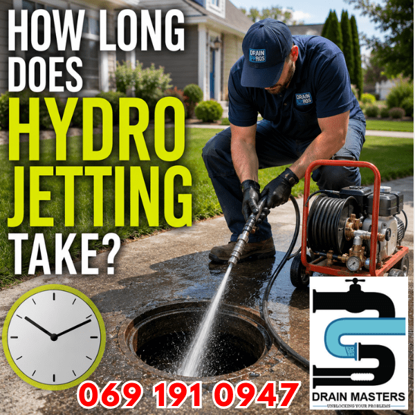 How Long Does Hydro Jetting Take in Gauteng?